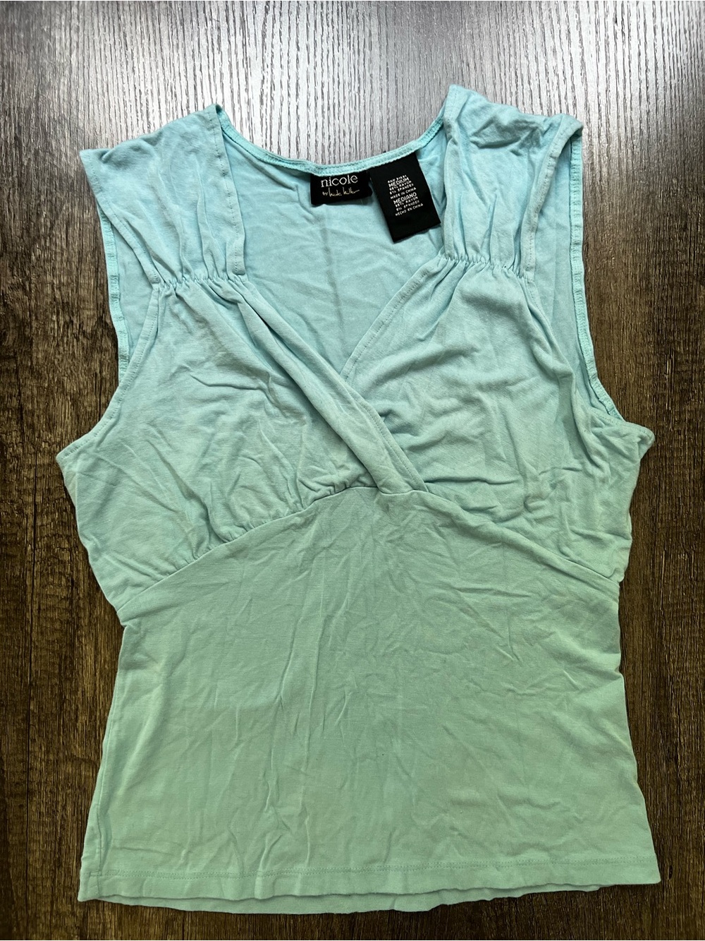 Sleeveless V-Neck Top